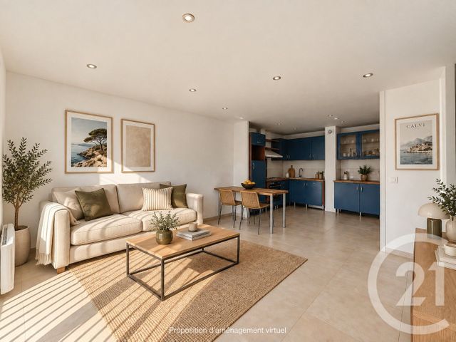 Appartement T2 à vendre - 2 pièces - 43.88 m2 - CALVI - 202 - CORSE - Century 21 Dary Immobilier